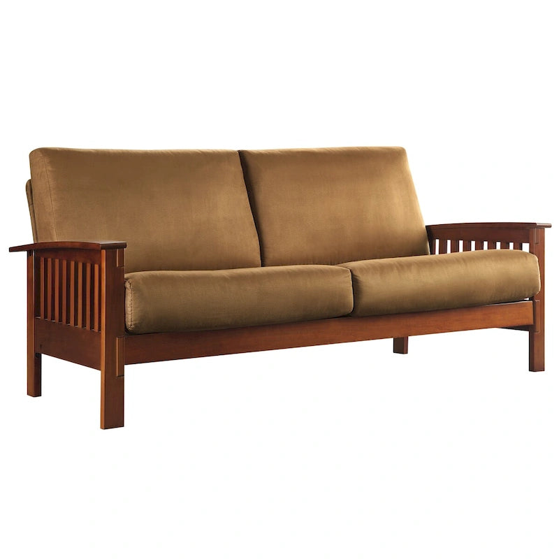 Hills Mission-style Oak Sofa by iNSPIRE Q Classic