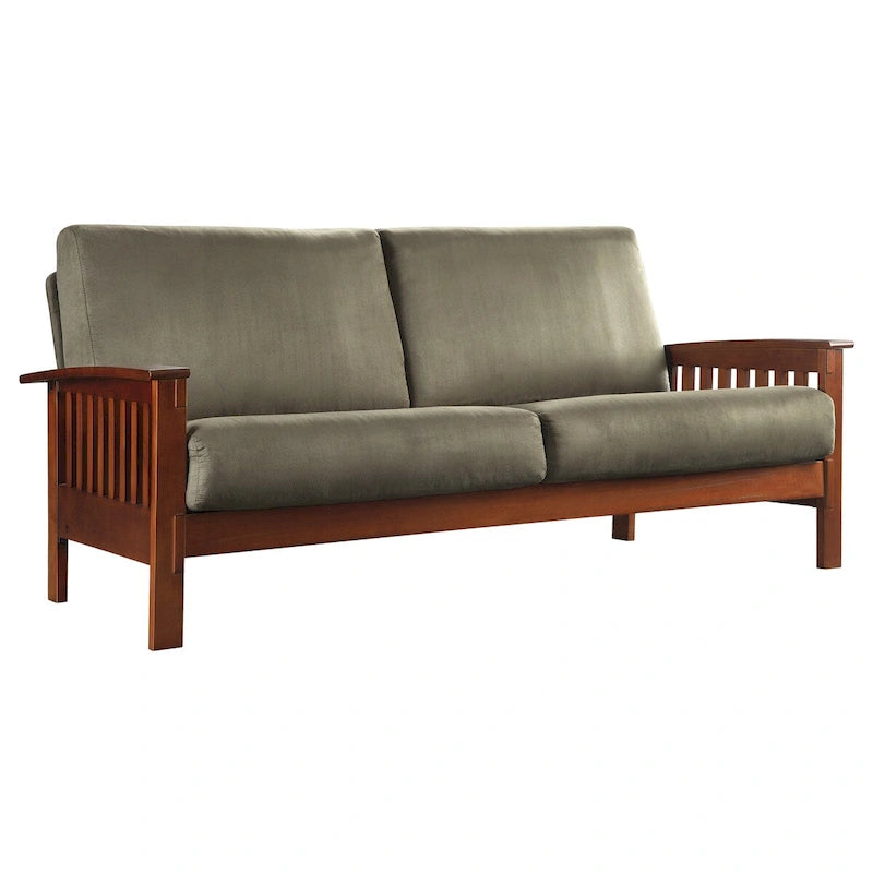 Hills Mission-style Oak Sofa by iNSPIRE Q Classic