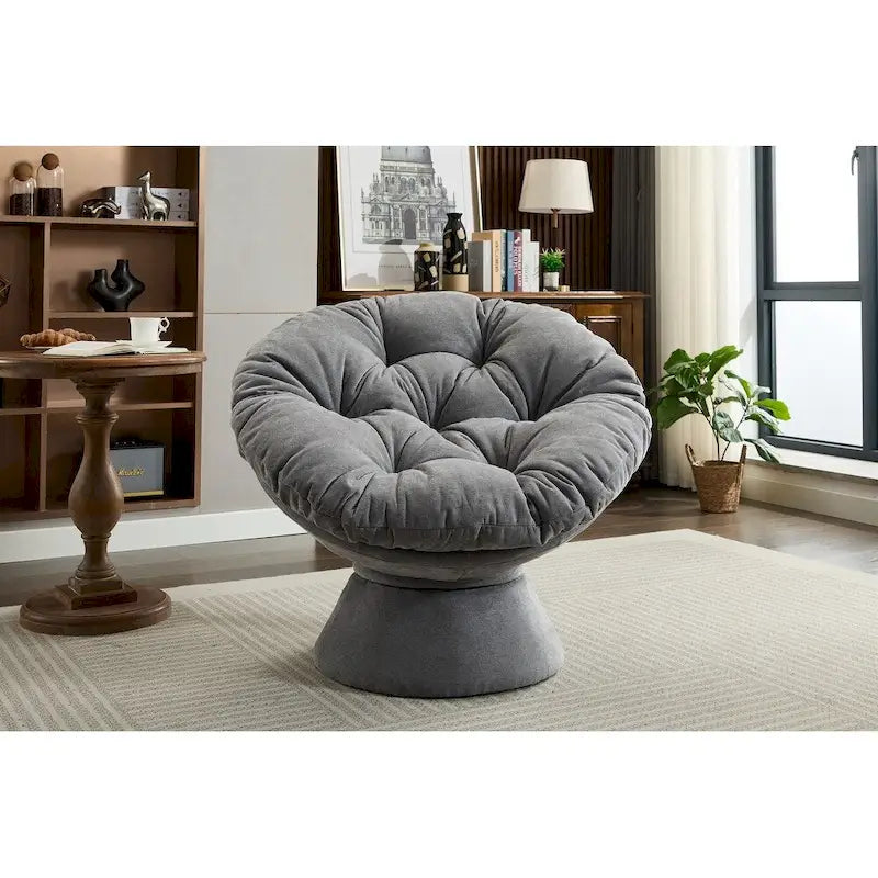 360 Swivel Barrel Chair Oversized Swivel Accent Chair