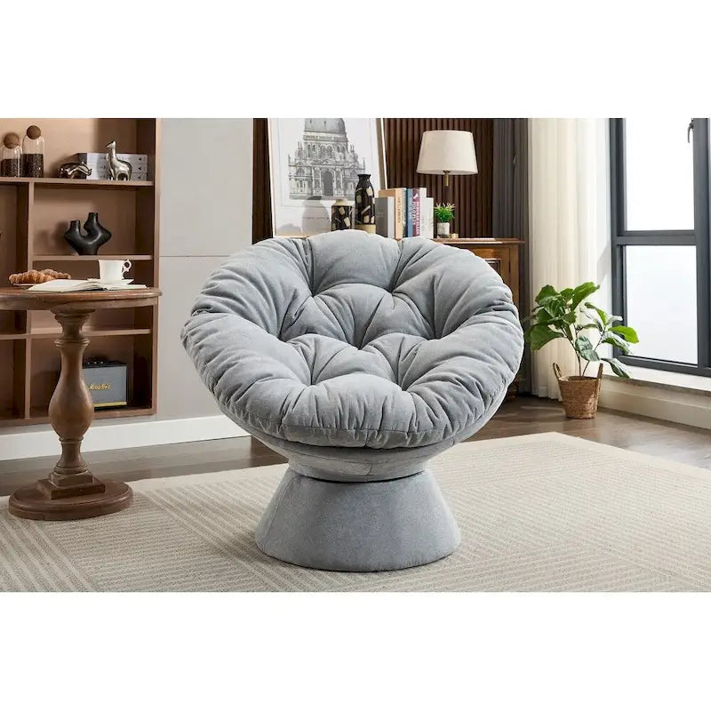 360 Swivel Barrel Chair Oversized Swivel Accent Chair