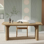 63 Computer Desk for Home Office, Simple Rectangular Writing Table for Study Room Bedroom