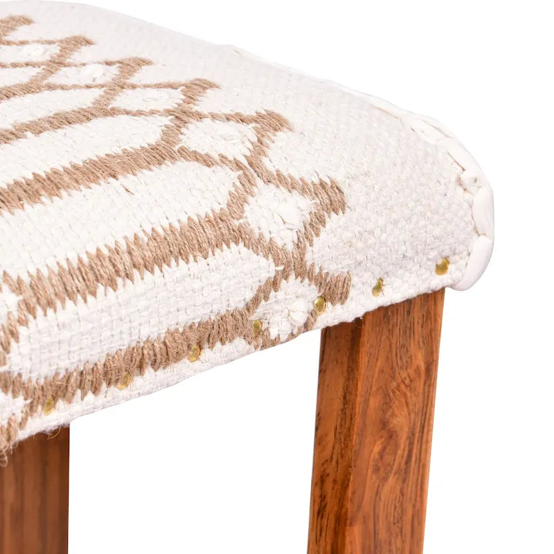 Upholstered Entryway and Bedroom 1-Shelf Storage Bench - 18 H x 34 W x 12 D