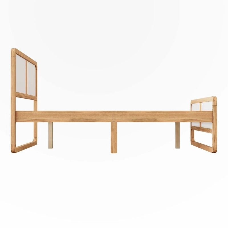 Modern Style Full Size Solid Wood Platform Bed for Kids