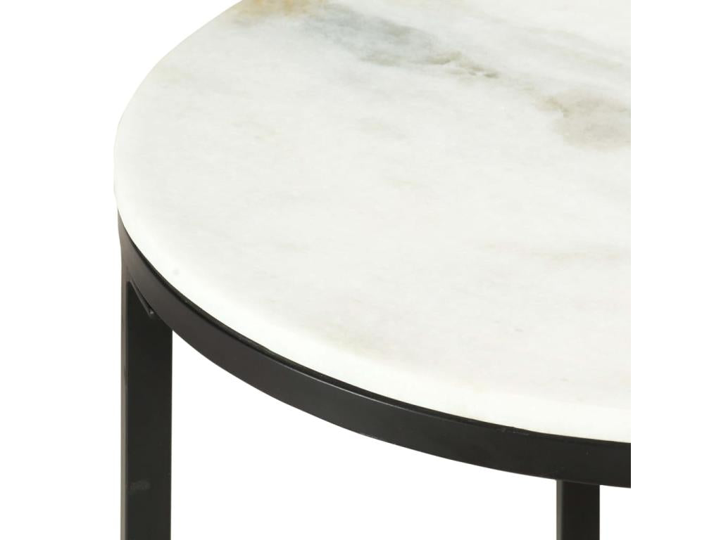 White Marble Coffee Table