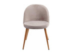 Gray Velvet Accent Chair