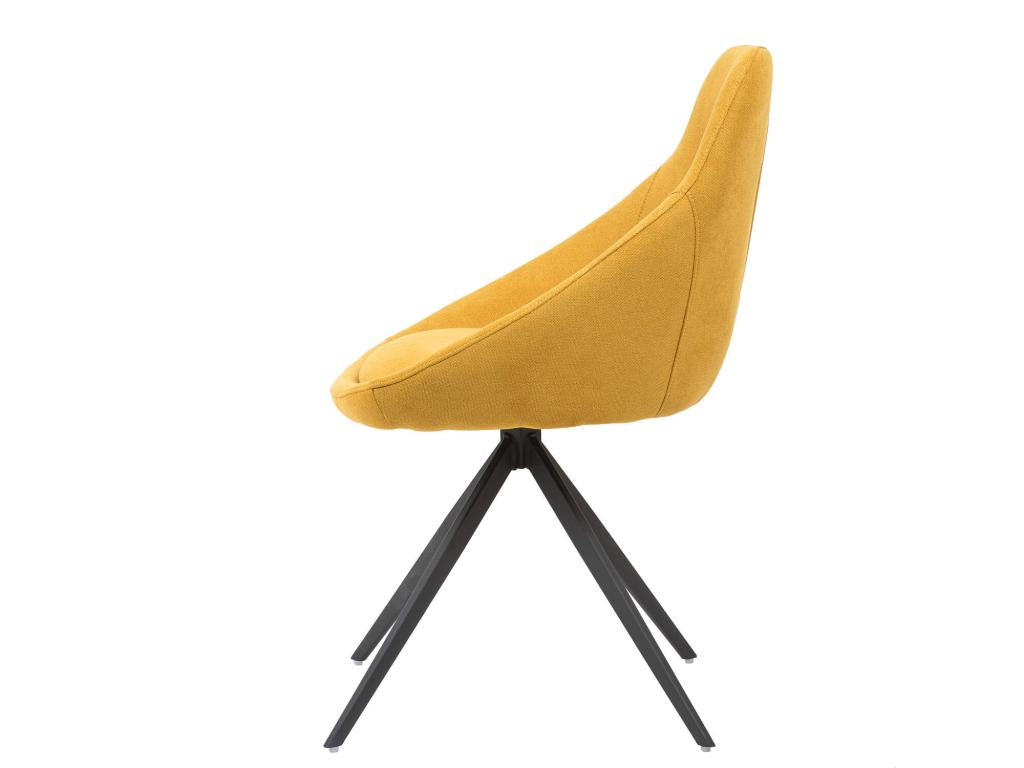 Yellow Fabric Chair