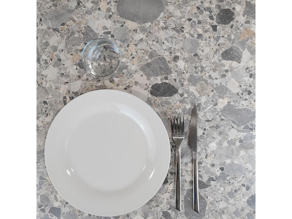 Gray Table, 70 x 70 cm