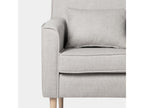 Gray Accent Chair, 75 x 99 cm