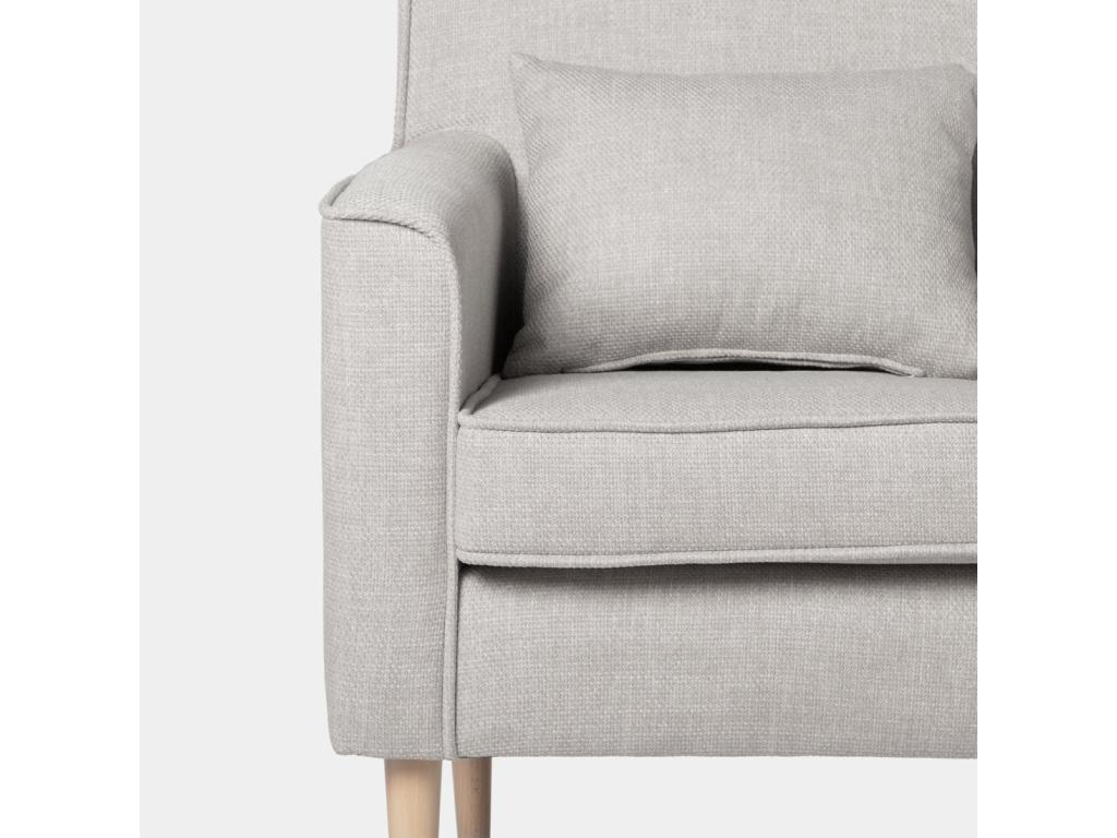 Gray Accent Chair, 75 x 99 cm