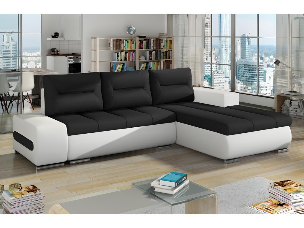 Black Leather Sofa Bed