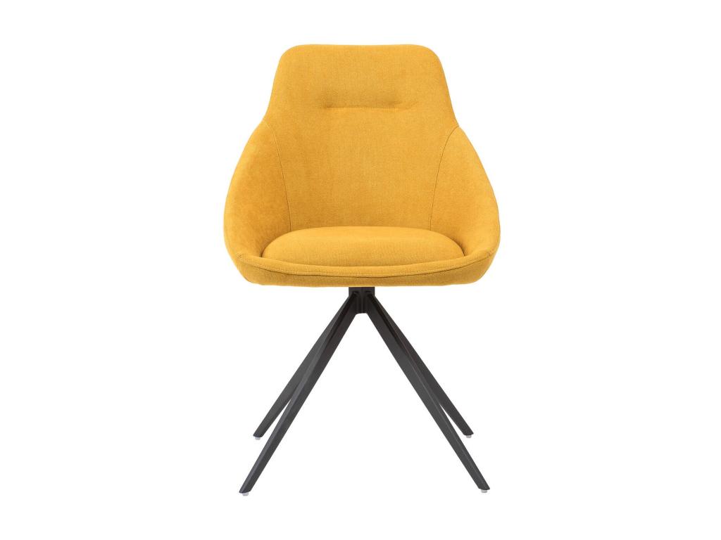 Yellow Fabric Chair