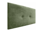 Green Velvet Bed, 135 x 140 x 120 cm