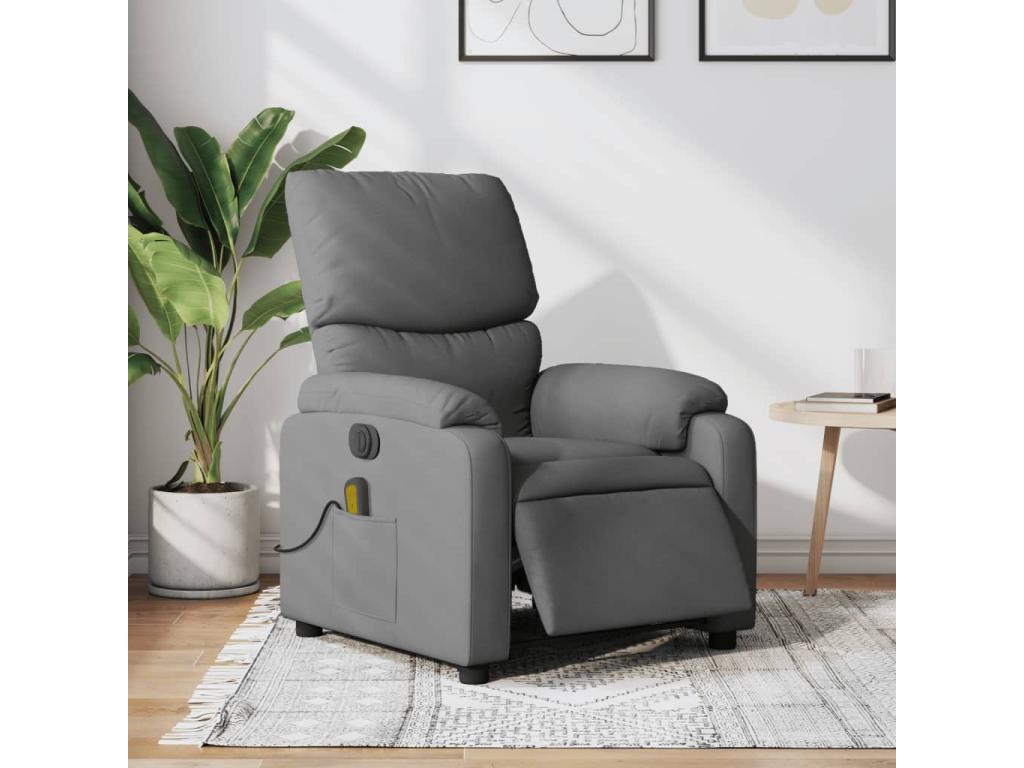 Gray Fabric Accent Chair - dlz1766576308318