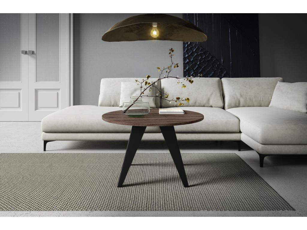 Brown Coffee Table, 75 x 75 x 50 cm