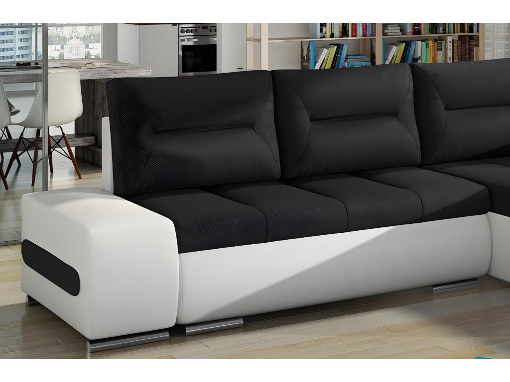 Black Leather Sofa Bed