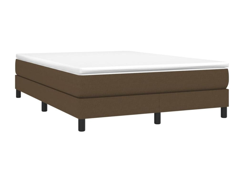 Brown Fabric Bed, 140 x 200 cm