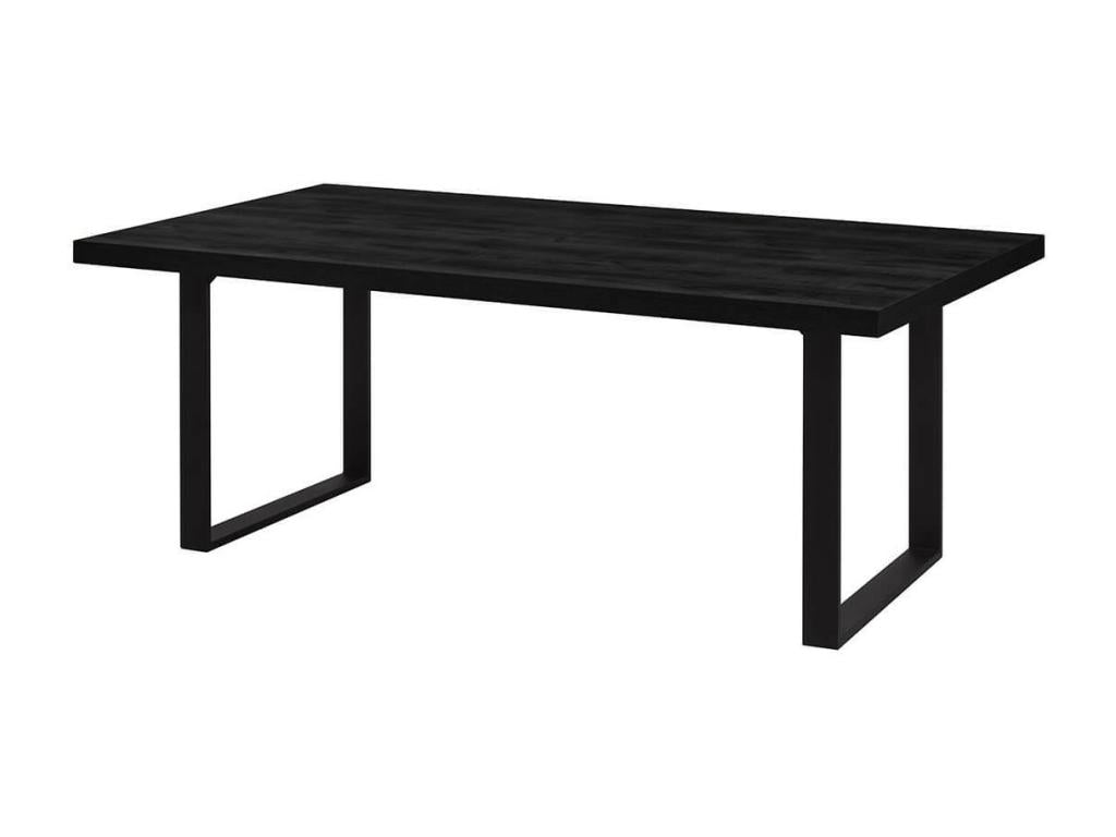Black Metal Table