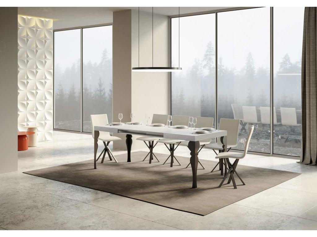 White Table, 90 x 130 cm