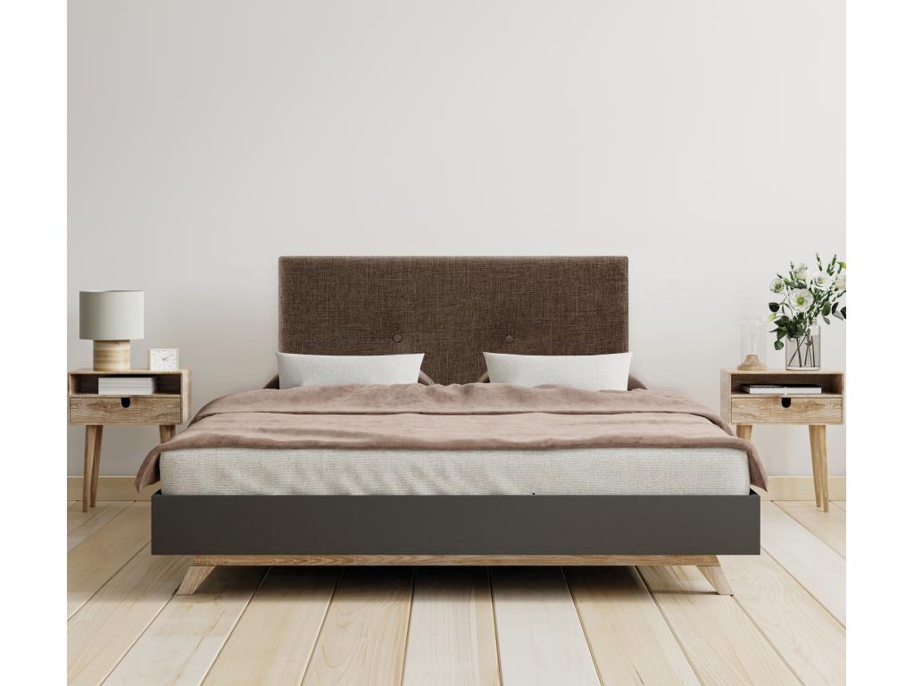 Brown Bed, 90 x 50 cm