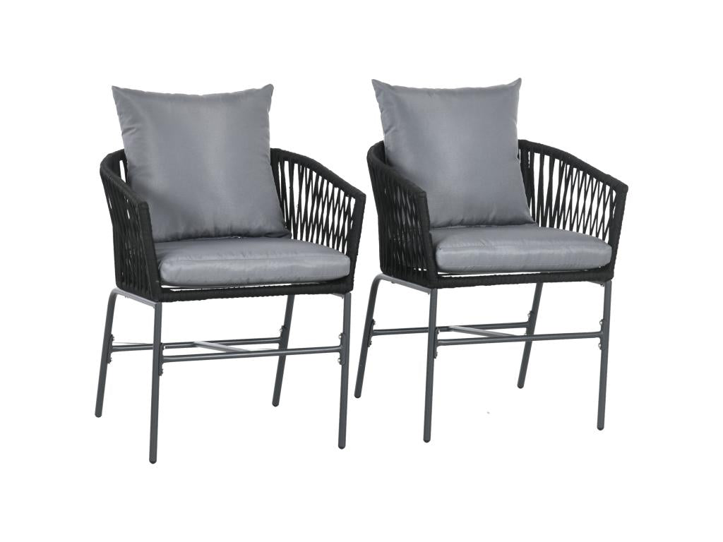 Gray Metal Accent Chair